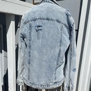 Distressed Jean Jacket